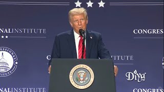 President Trump participates in a bilateral meeting with the Emir of the State of Qatar