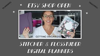 Stitcher & Flosstuber digital planners @TeresaLittleStitcher