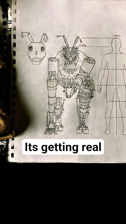 citra nosey robot escaped #reels #citra #animatronic #robot #escape