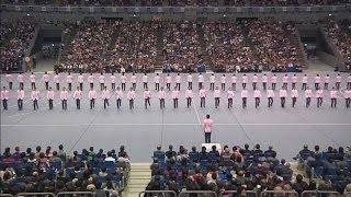 Japanese Synchronized Walking Students Perfect Synchronized Walking Routines