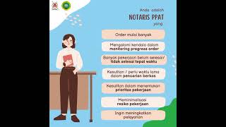 Software Monitoring Kerja Notaris PPAT screenshot 1