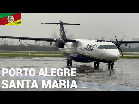 PORTO ALEGRE-RS X SANTA MARIA-RS - VOO 