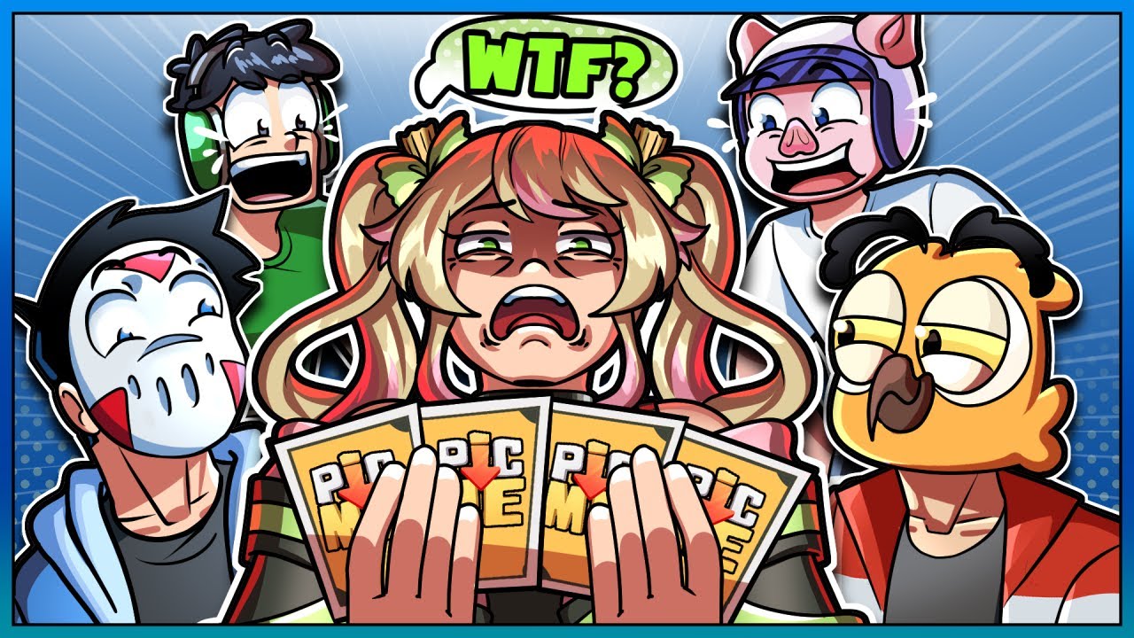 I Showed My Friends the MEME Card game!