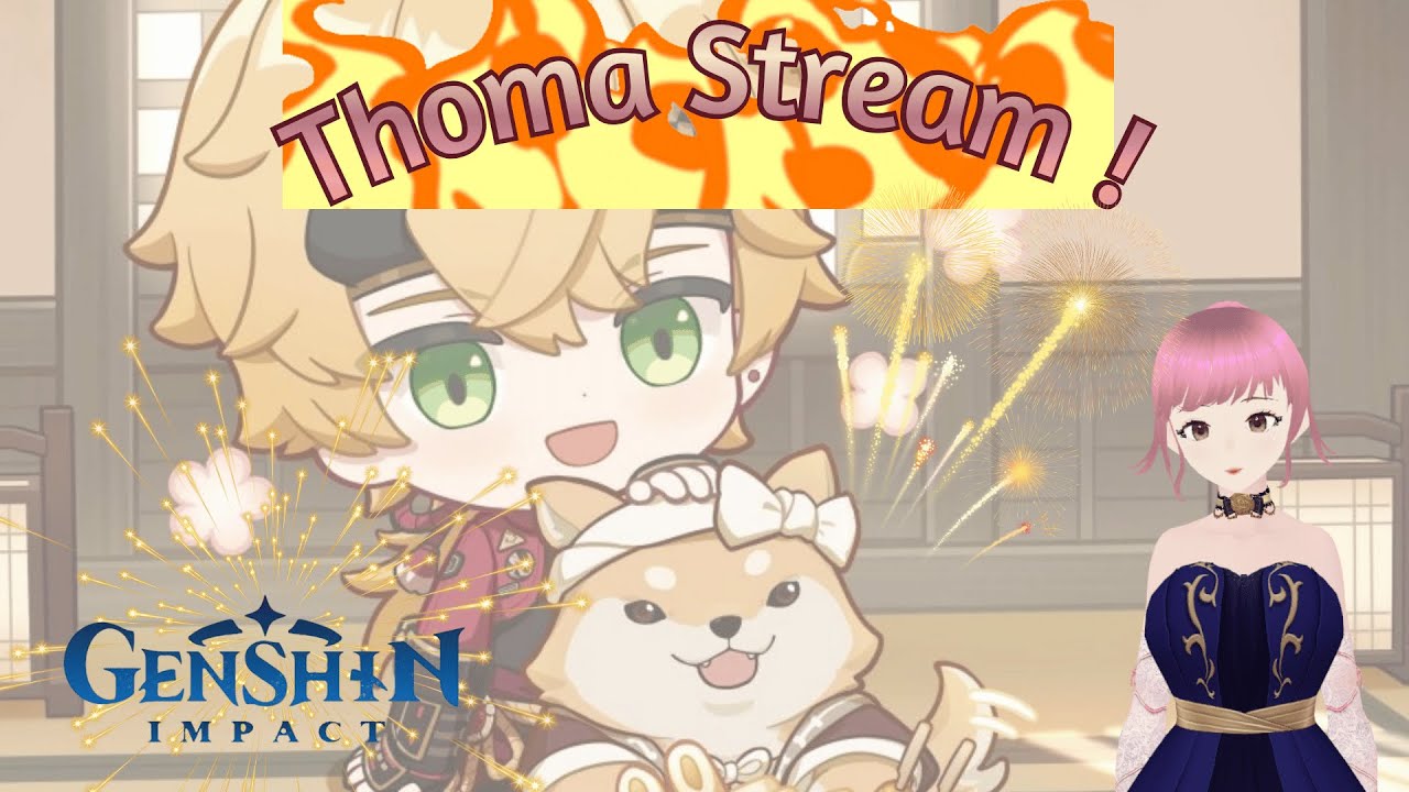 Happy Birthday Thoma Cozy Teyvat & Glimmer Time 
