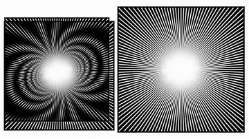 Moire Patterns - Moving Radials