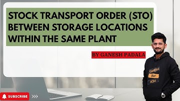 Voorraadtransportopdracht (STO) tussen opslaglocaties binnen dezelfde fabriek