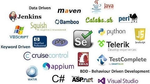 Types of Software Testing Tools