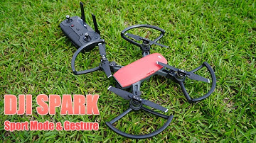 DJI Spark Field Test - Sport Mode & Gestures