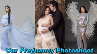 🤰Pregnancy ke 9 Month mae Maternity Photo Shoot Ho Gya🙆🏻‍♀️ But Halat Kharab ho gyi pura din shoot 🤪