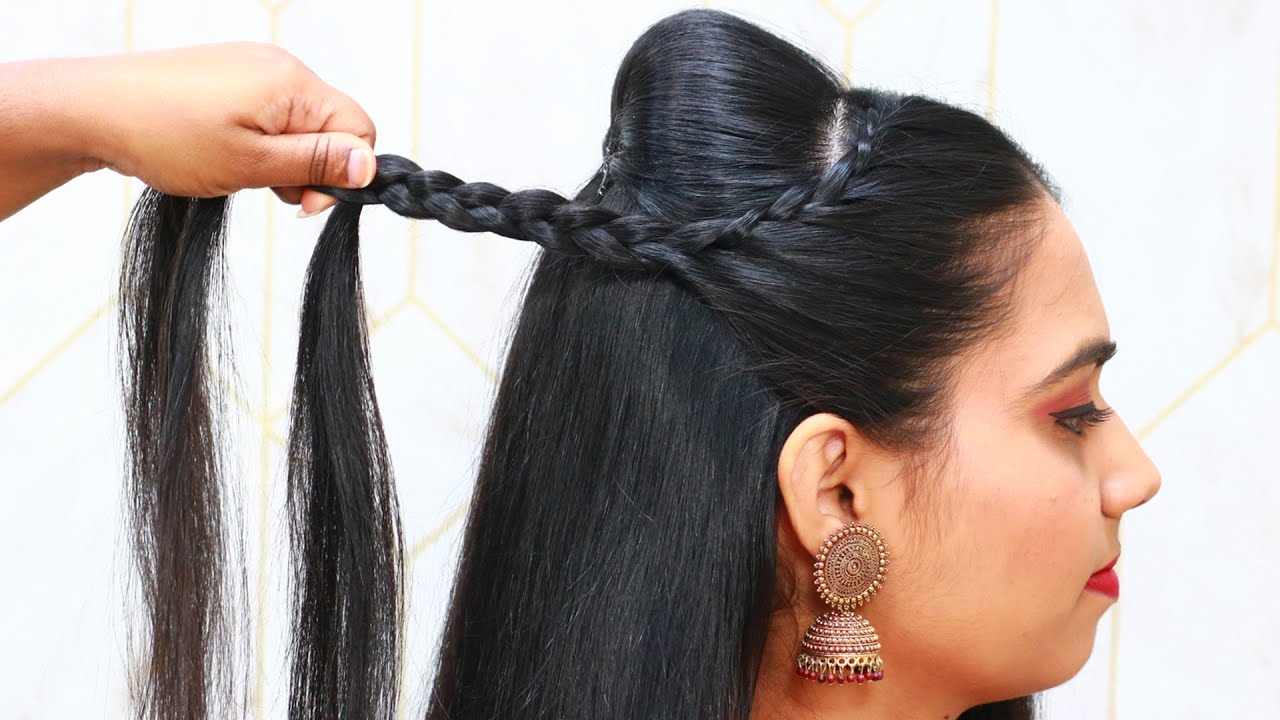 Top Trendy Hairstyle For Party 2025 | New & Simple Hairstyle | Hair Style Girl