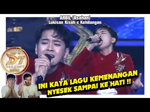 Wika Salim menangis karena Arbil lukisan senja x kehilangan