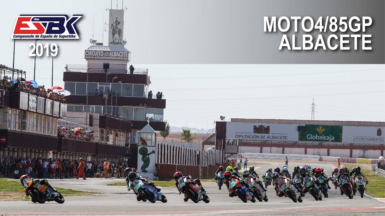 ESBK: Albacete 2019: Carrera 85GP/Moto4