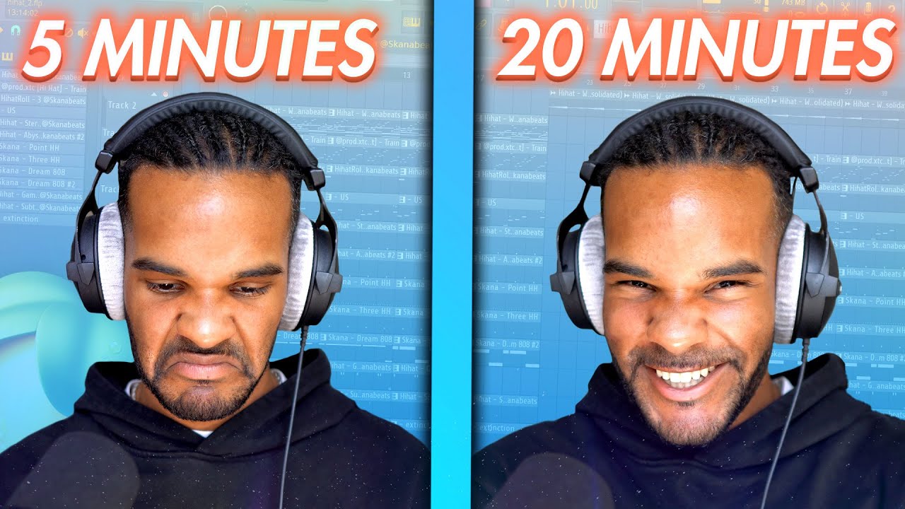 5 Minute Beat Challenge: Making A Travis Scott Beat in 5 Minutes!