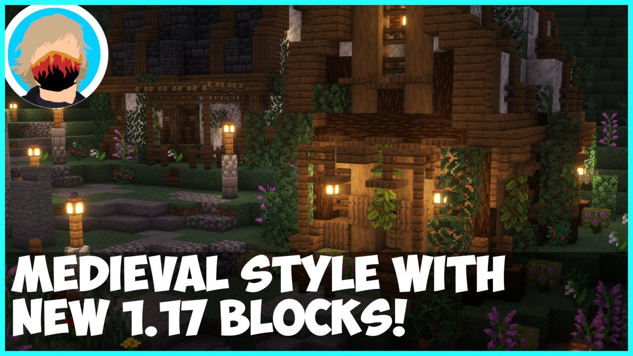 How to build in 1.17 - Medieval Style Tutorial] [Timelapse]