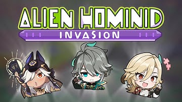 the 4ggravate sumeru boys played alien hominid invasion and it was a bit wacky