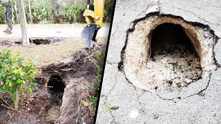 Florida Cops Find Tunnel Under Road Near Bank