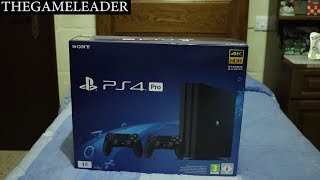 Sony Playstation 4 PRO [1TB Version] - Unboxing - YouTube