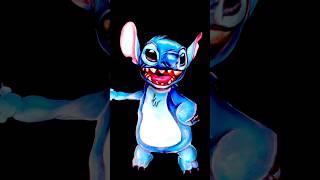 #STITCH Makeup Transformation! Should I paint the live action version? 💙 #liloandstitch #disney