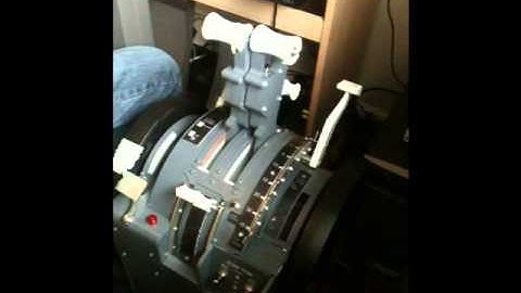 Throttle quadrant testing