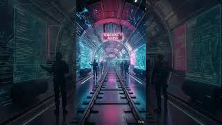 This Abandoned Tunnel Became a Cyberpunk Underground Hub #beforeafter #interiordesign#cyberpunk2077