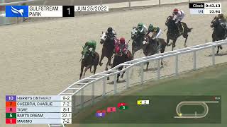 Gulfstream Park Carrera 1 - 25 de Junio 2022