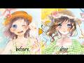 【Copic】８年前のイラストリメイク/art process