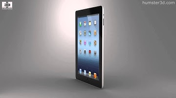 Apple The new iPad WiFi (iPad 3) 3D model by 3DModels.org