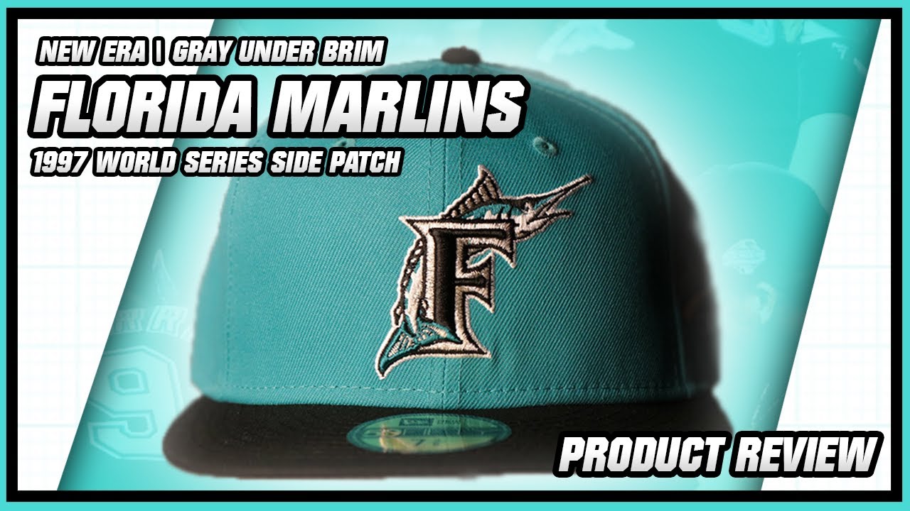 Florida Marlins World Series Hat Gray 