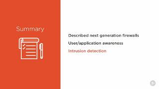 33 - Next Generation Firewalls   Summary