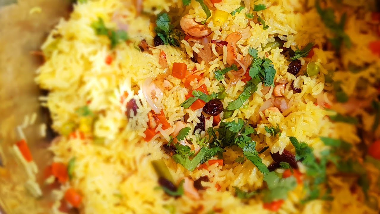 VEGETABLE BIRYANI | Vegetable Rice Recipe | LUNCH BOX RECIPE | NINA KITCHEN