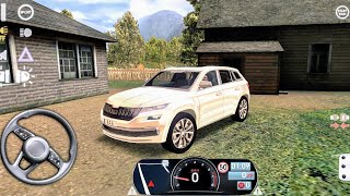 Driving School Sim - Skoda Kodiaq Suv Offroad Driving in Peru - Car Games Android Gameplay screenshot 5