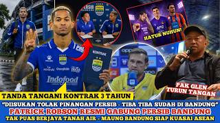  Announced Tonight  Patrick Robson Is Already In Bandung  Mr Glen Takes Charge  Igor Is A G