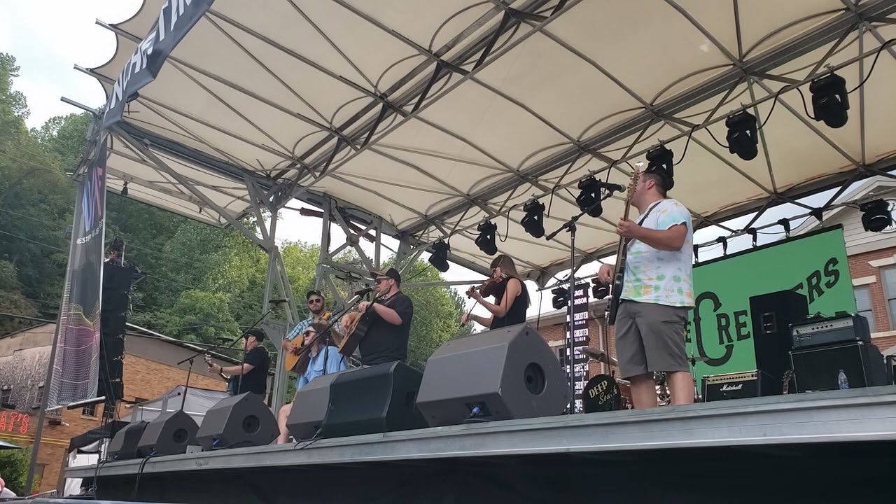 The Creekers "I Want You To Want Me" [Cheap Trick bluegrass cover] Manchester Music Fest 8-31-24