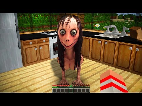 A MOMO APARECEU NA MINHA CASA NO MINECRAFT ! (CREEPYPASTA) - A MOMO APARECEU NA MINHA CASA NO MINECRAFT ! (CREEPYPASTA)
