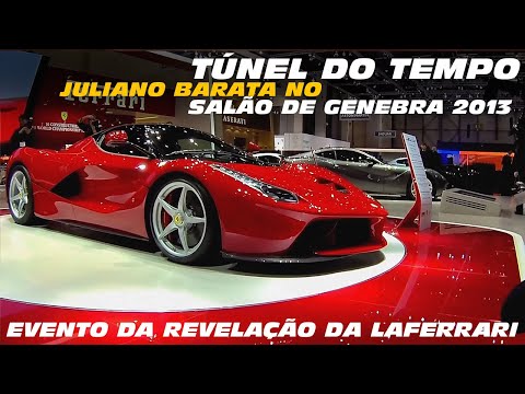 [Membros⭐] A revelação da LaFerrari ao mundo: Juliano Barata no Salão de Genebra de 2013