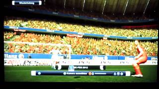 Pes 2012 Demo goalkeeper blooper