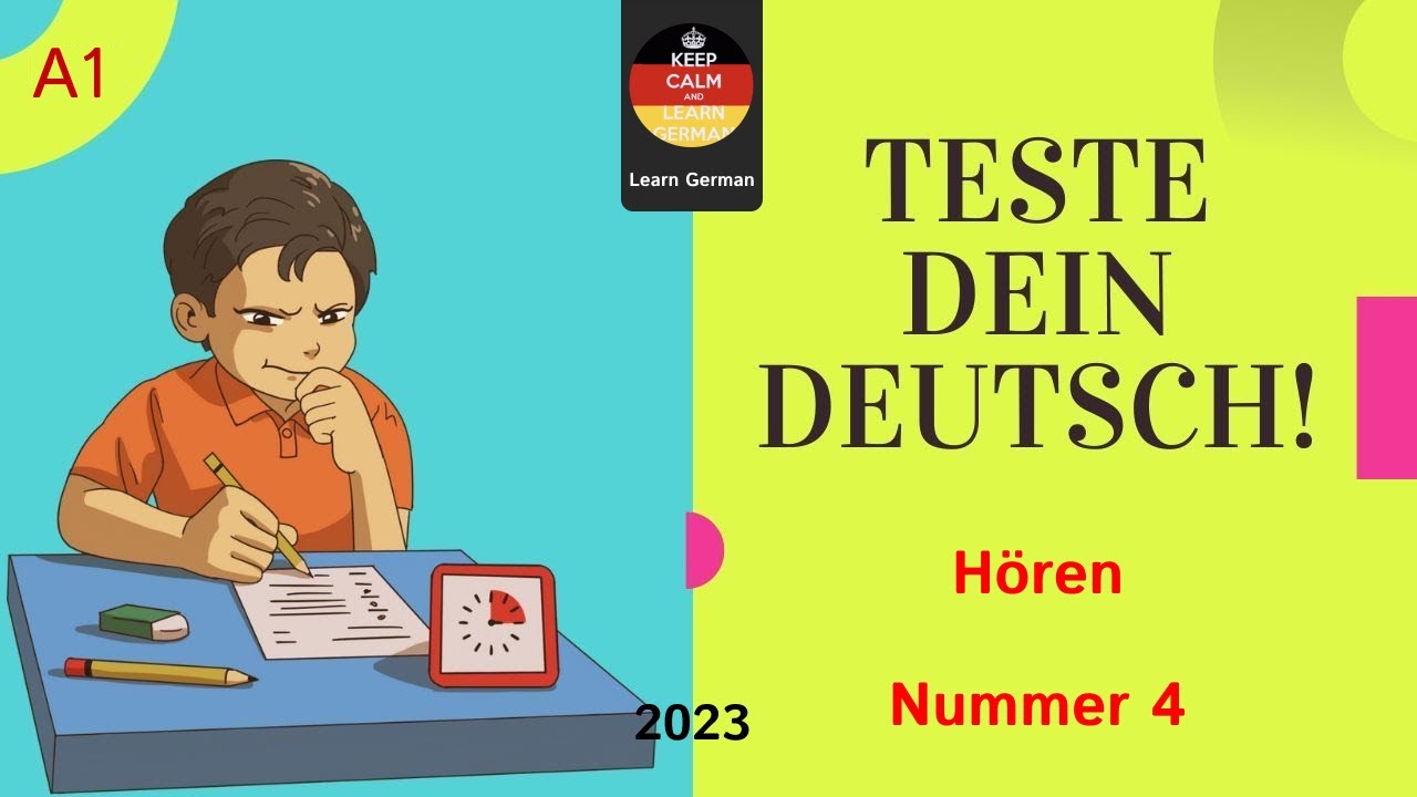 Start Deutsch A1 Lesen modelltest mit Lösung am Ende Lesen A1 4