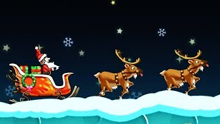 SLEIGH with Gifts SANTA 🎅XMAS / Hill Climb Racing - Christmas Gifts Game for Kids screenshot 5