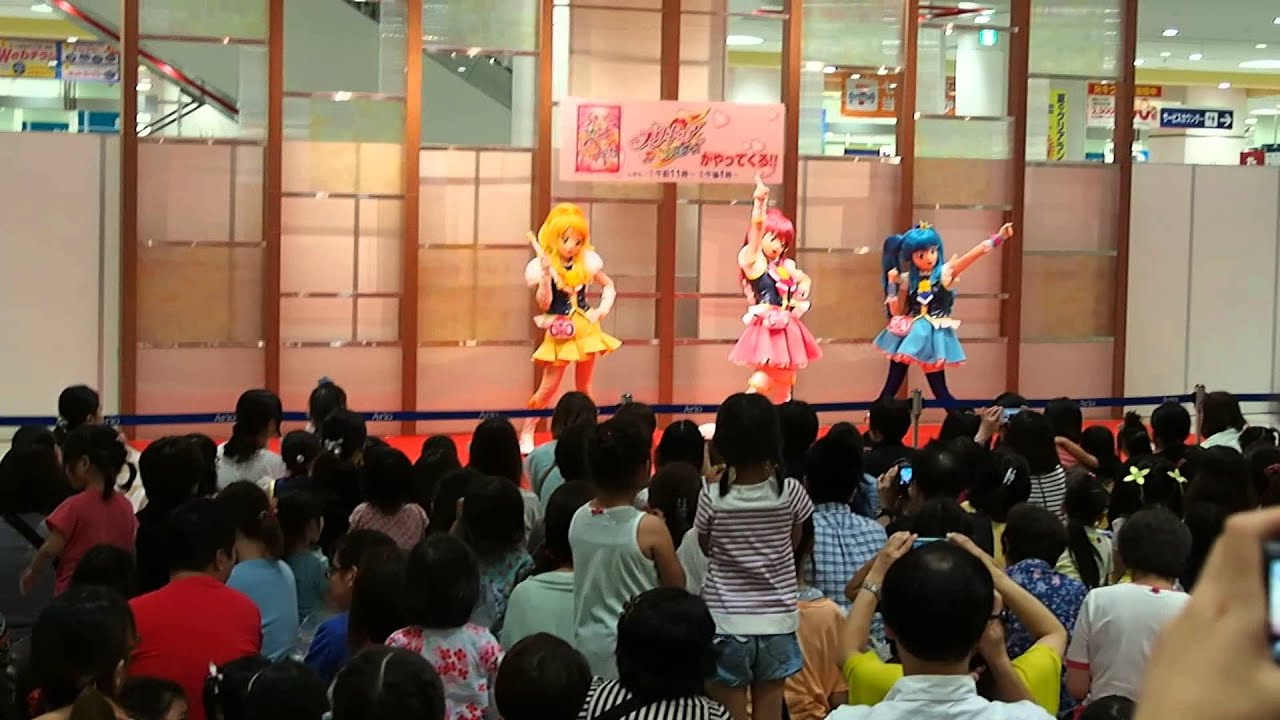 プリキュアオールスターズショー＠アリオ西新井 2014/06/28 その１