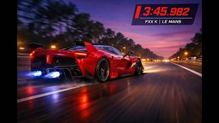 Ferrari FXX K Le Mans Cockpit 3:45.982 [Track Titan record]