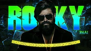 Rocky Bhai  Gangsta Kehlani Edit  Rocky Bhai    Gansgta Kehlani  Gagan Editz