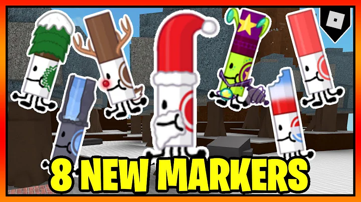 How to get the 8 NEW MARKERS + BADGES in FIND THE ...