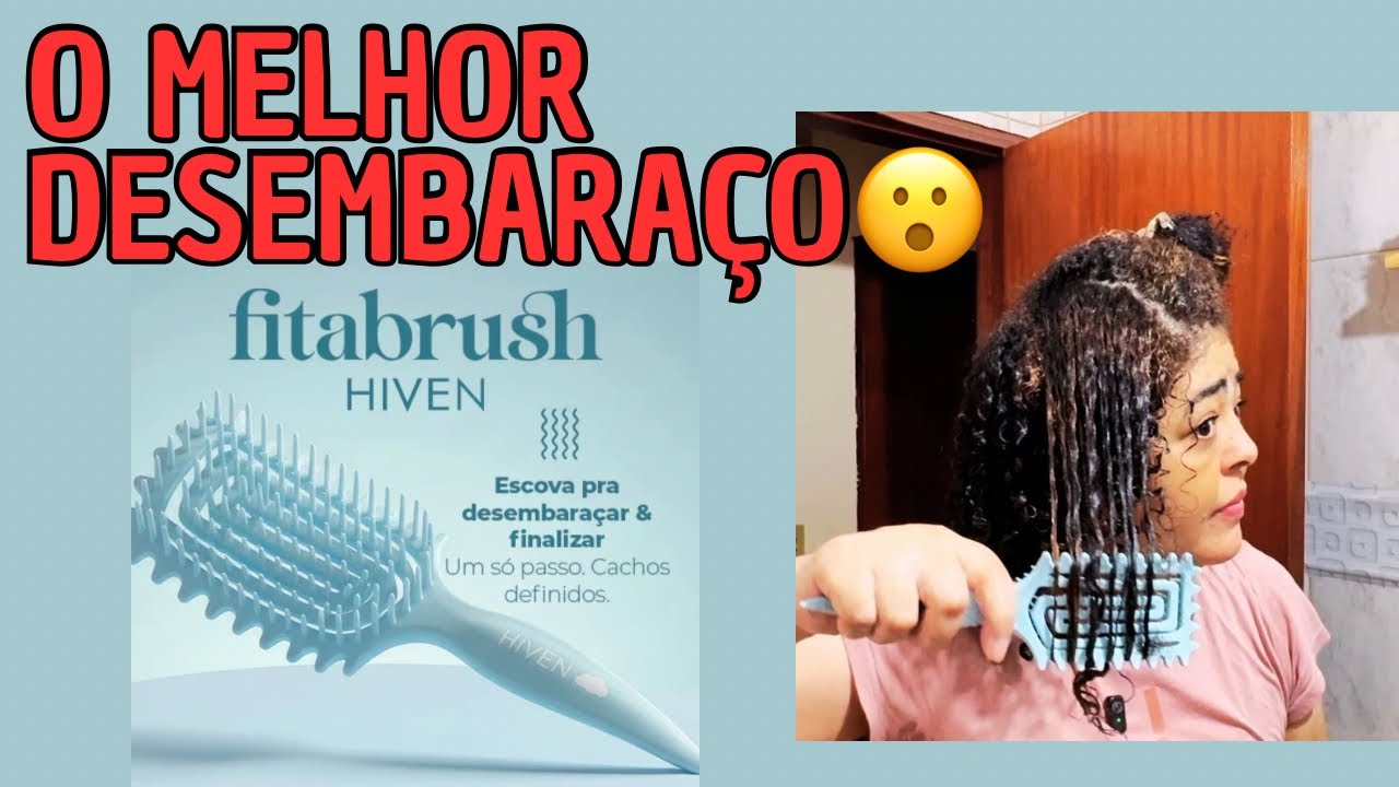 Escova Fita Brush Hiven: Vale o hype ou é só marketing? (Testei no meu cabelo)