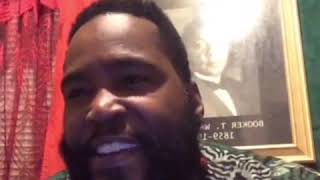 Dr umar teaching the people about Marcus Garvey and more part 1