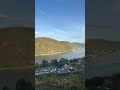 Burg Stahleck Bacharach Am Rhein Ein Herrlicher Blick Von Der Burg Auf Den Rhein Deutschland 