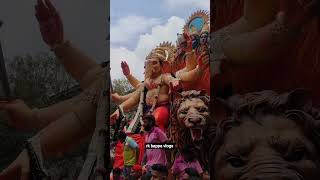 ganpati bappa morya | mumbai ganpati aagman 2026 #ganeshchathurthi #shorts #short #ganpati #ganesh