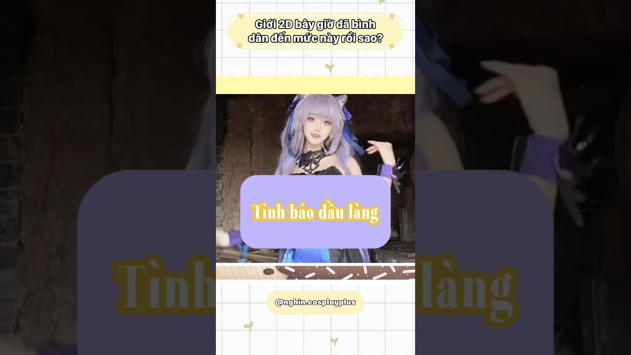 Coser bình dân #cosplay #cosplayer #keqing #genshinimpact #shorts