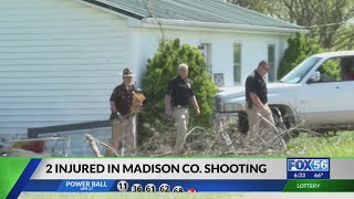 Madison County domestic violence shooting leaves 2 injured