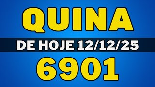 Quina 6901 – resultado da quina de hoje concurso 6901 (12-12-25)