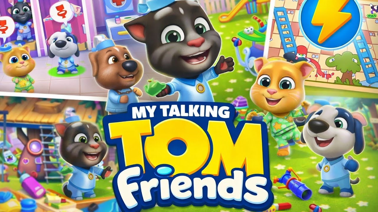 My Talking Tom Friends: Fun Adventures with Tom & Friends - YouTube